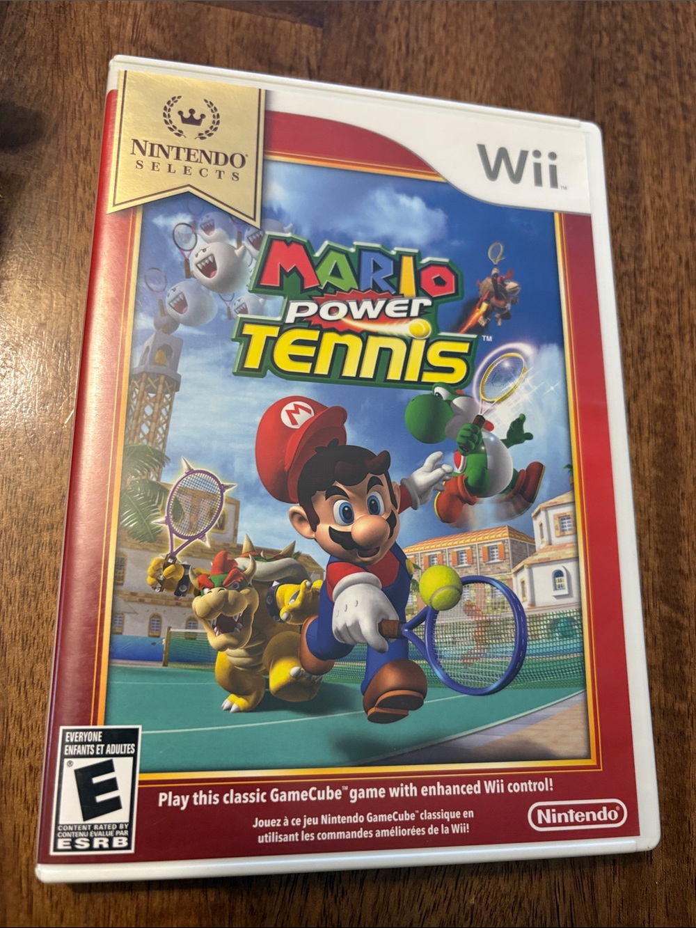 Nintendo Mario Power Tennis Cover – Red, Blue, Green, Yellow